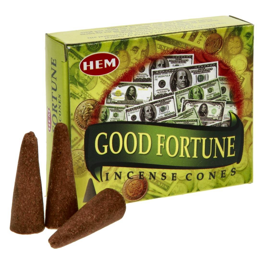 Encens HEM Good Fortune Cônes
