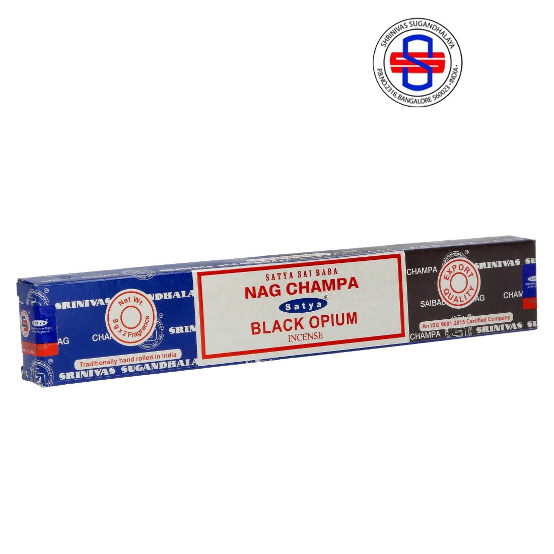 ENCENS SATYA NAG CHAMPA ET BLACK OPIUM 16G