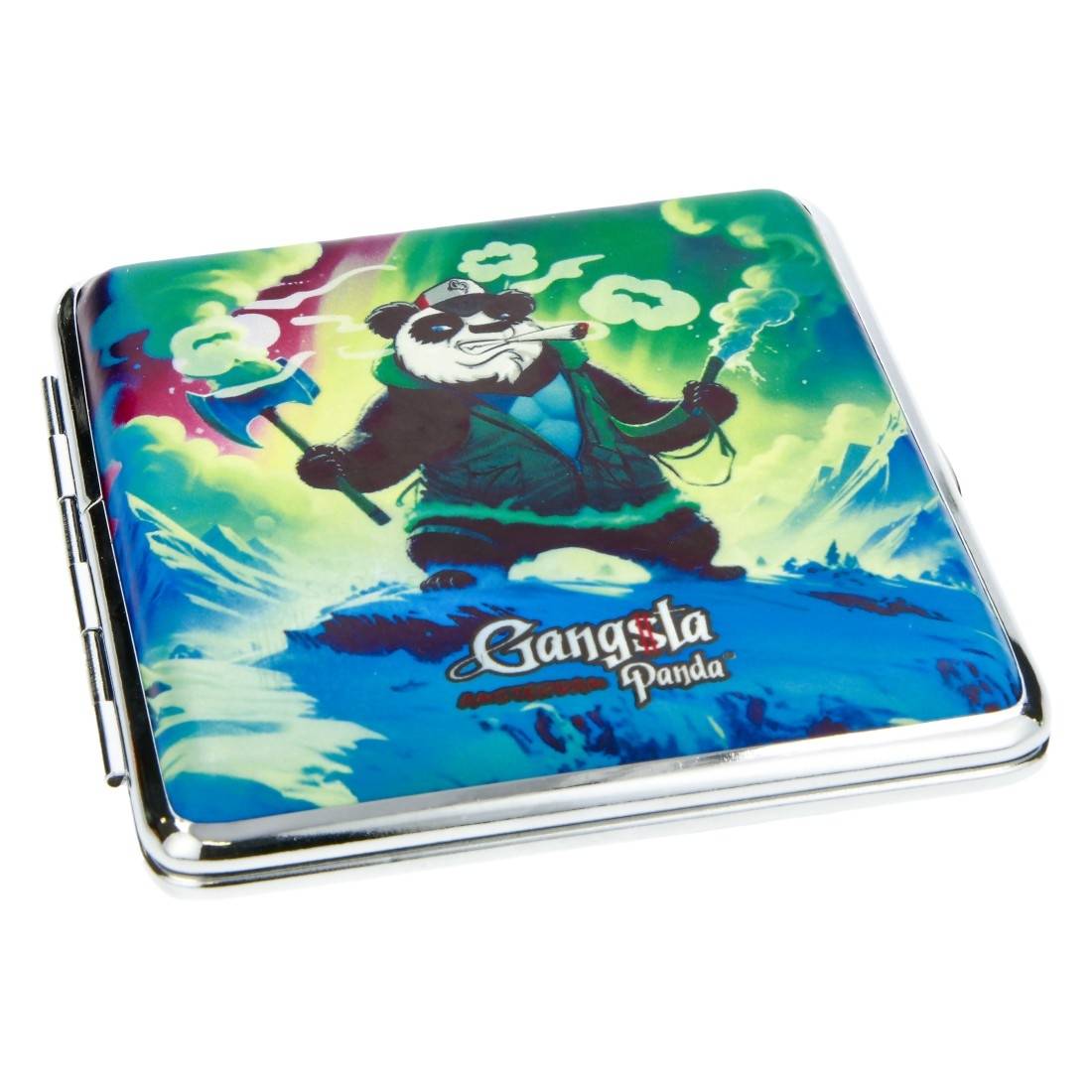 Etui plat à cigarettes Gangsta Panda Nature