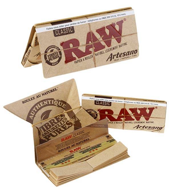 .FEUILLES RAW ARTESANO