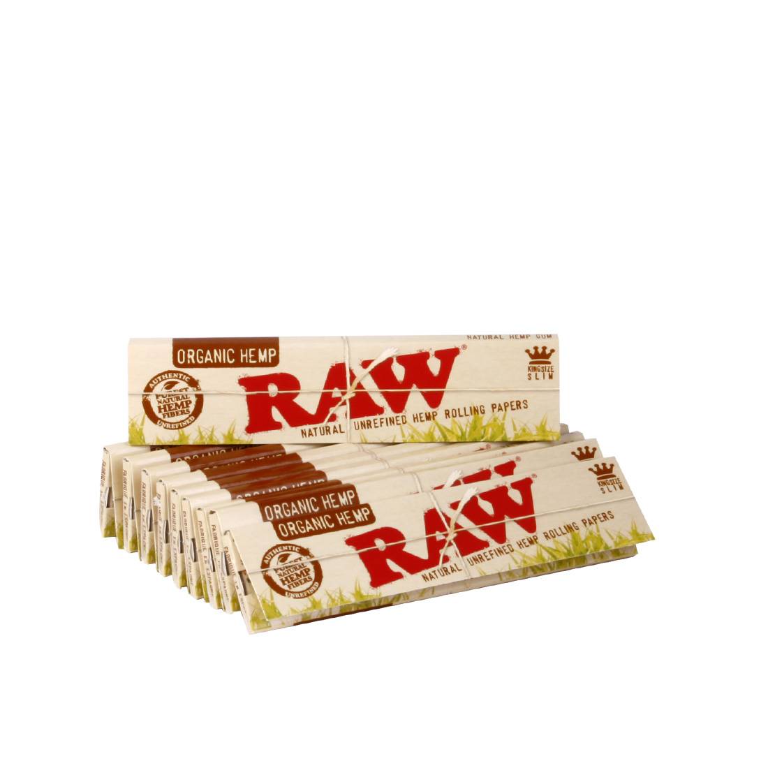 .FEUILLES RAW ORGANIC PAR 10