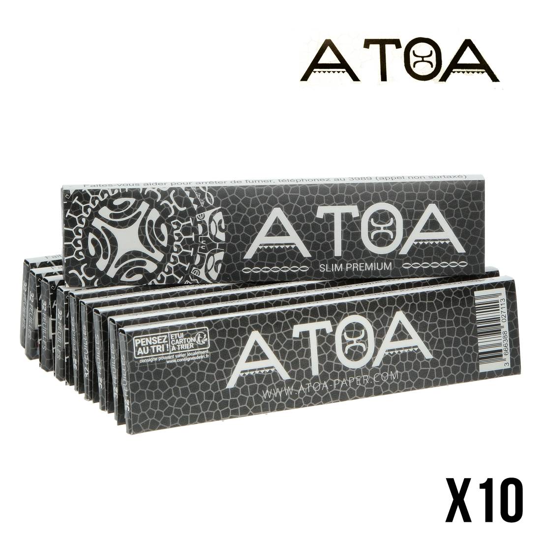 FEUILLES A ROULER ATOA PREMIUM SLIM PAR 10