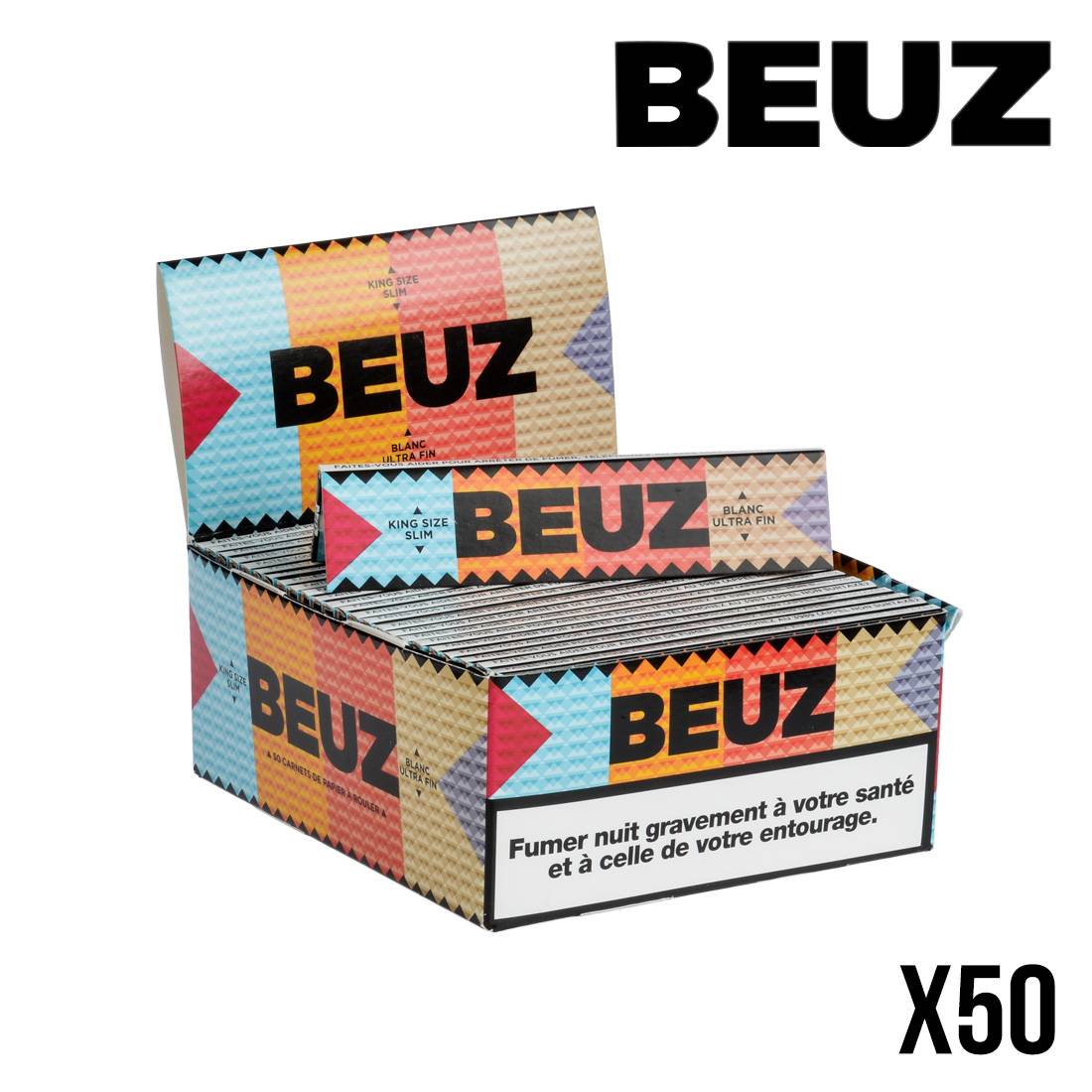 FEUILLES A ROULER BEUZ SLIM X50