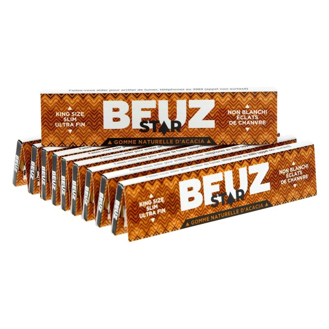 FEUILLES À ROULER BEUZ SLIM STAR X10