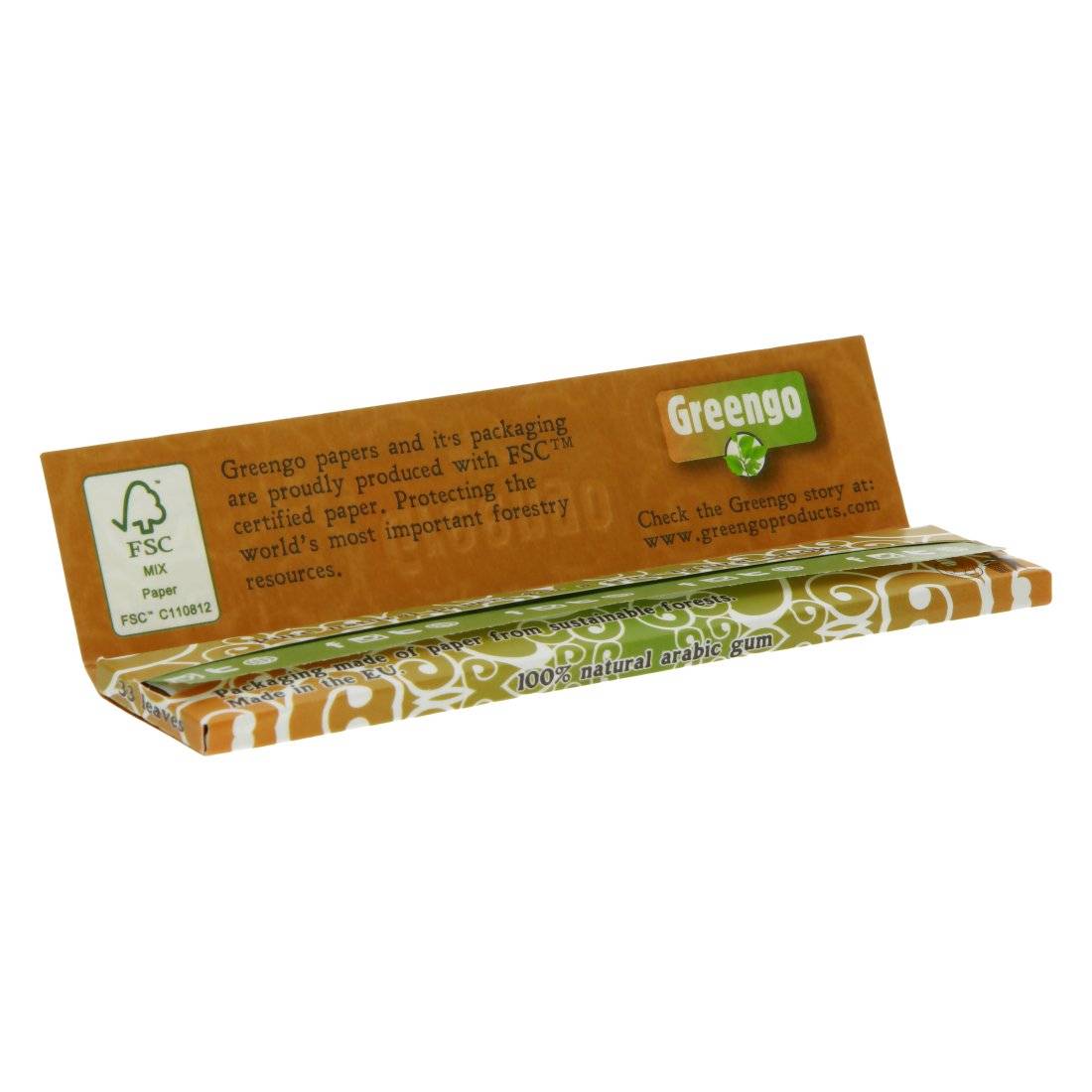 Greengo King Size Extra Slim non blanchies