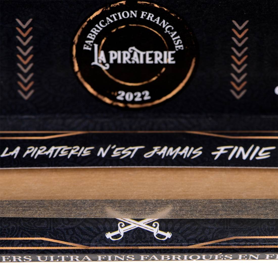 FEUILLES A ROULER PIRATERIE PAPER SLIM BROWN