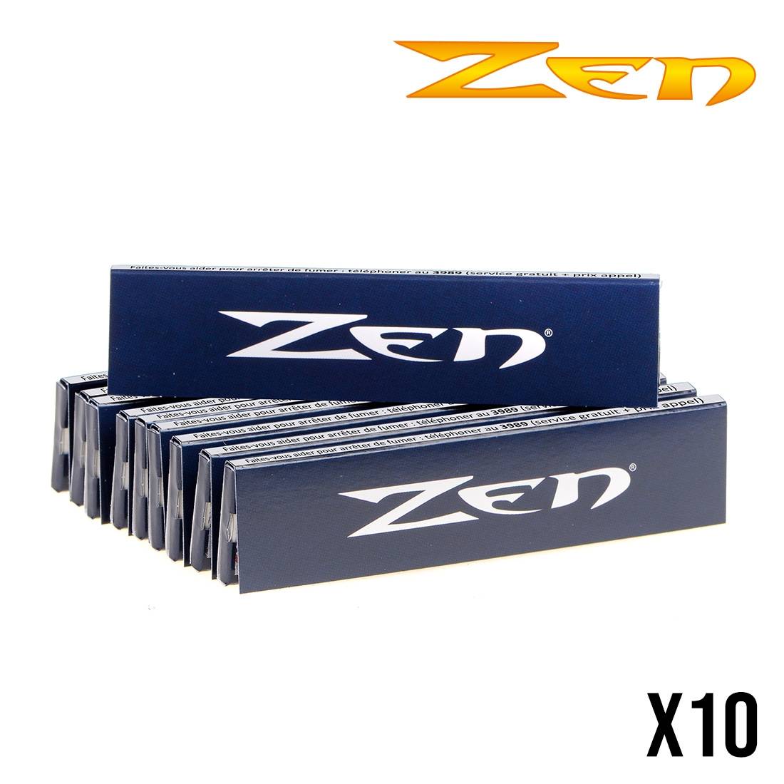 FEUILLES A ROULER ZEN BLUE SLIM X10