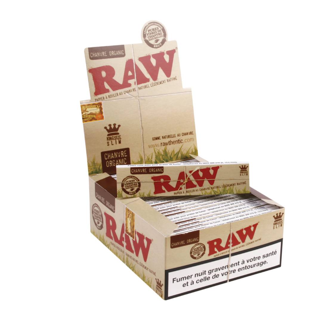 Feuilles Raw Organic X50