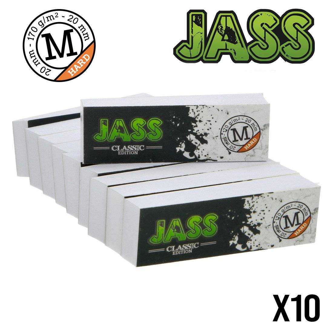 FILTER TIPS JASS HARD CLASSIC EDITION X10 TAILLE M