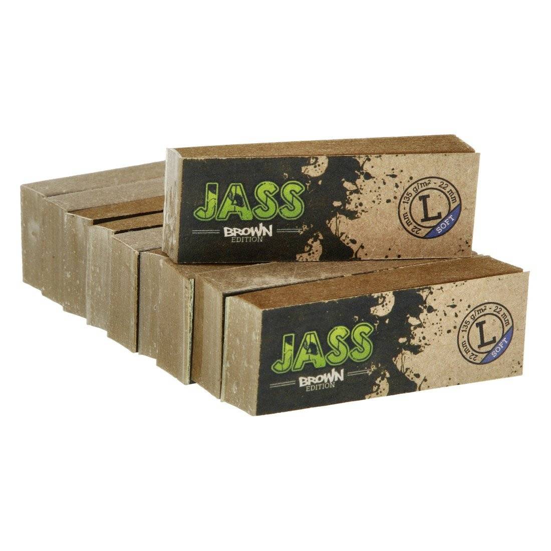 Filter Tips Jass Soft Brown Taille L X10