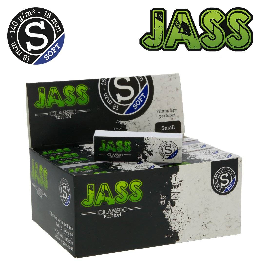FILTER TIPS JASS SOFT CLASSIC EDITION TAILLE S X50