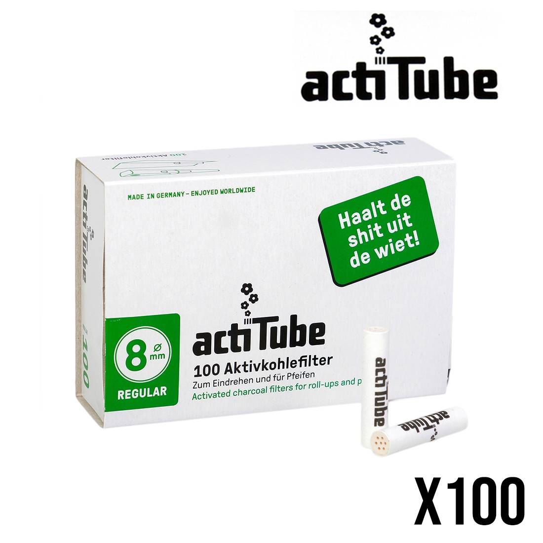FILTRE A CHARBON ACTITUBE PAR 100