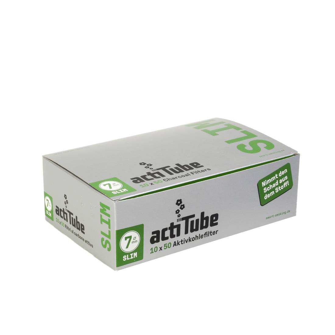 FILTRE A CHARBON ACTITUBE SLIM PAR 50 X10