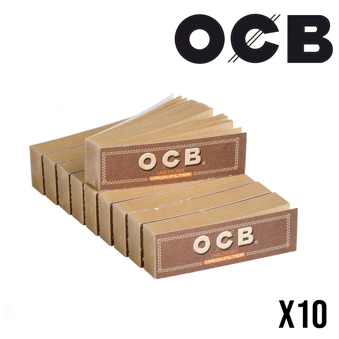 FILTRE CARTON OCB VIRGIN PAR 10