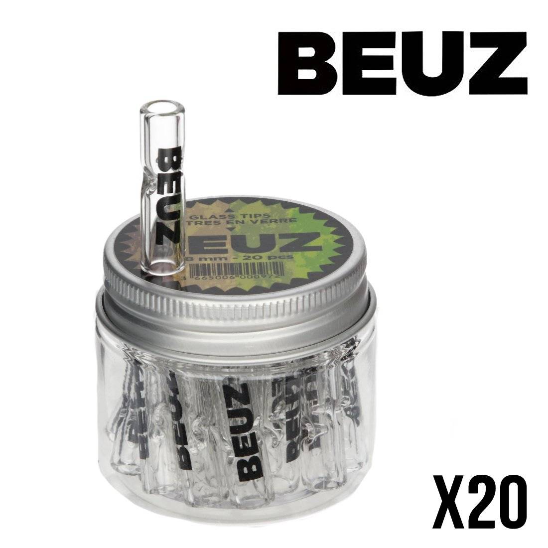 FILTRE EN VERRE BEUZ 8MM PAR 20