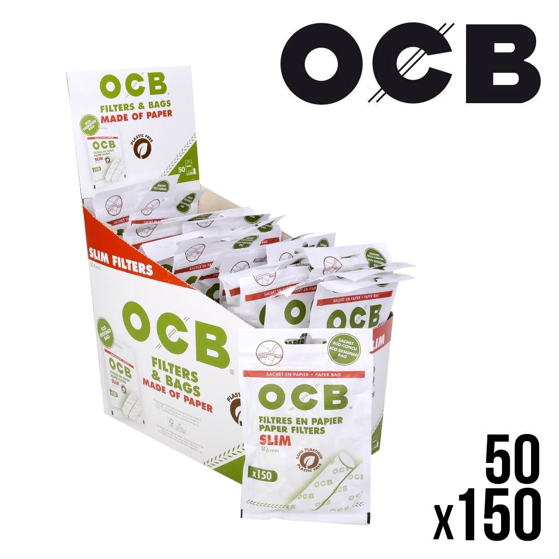 FILTRE OCB SLIM PAPER X50