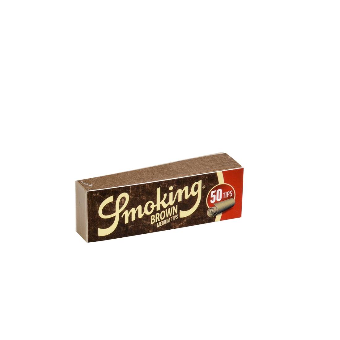 FILTRE TIPS PERFORE SMOKING BROWN X10