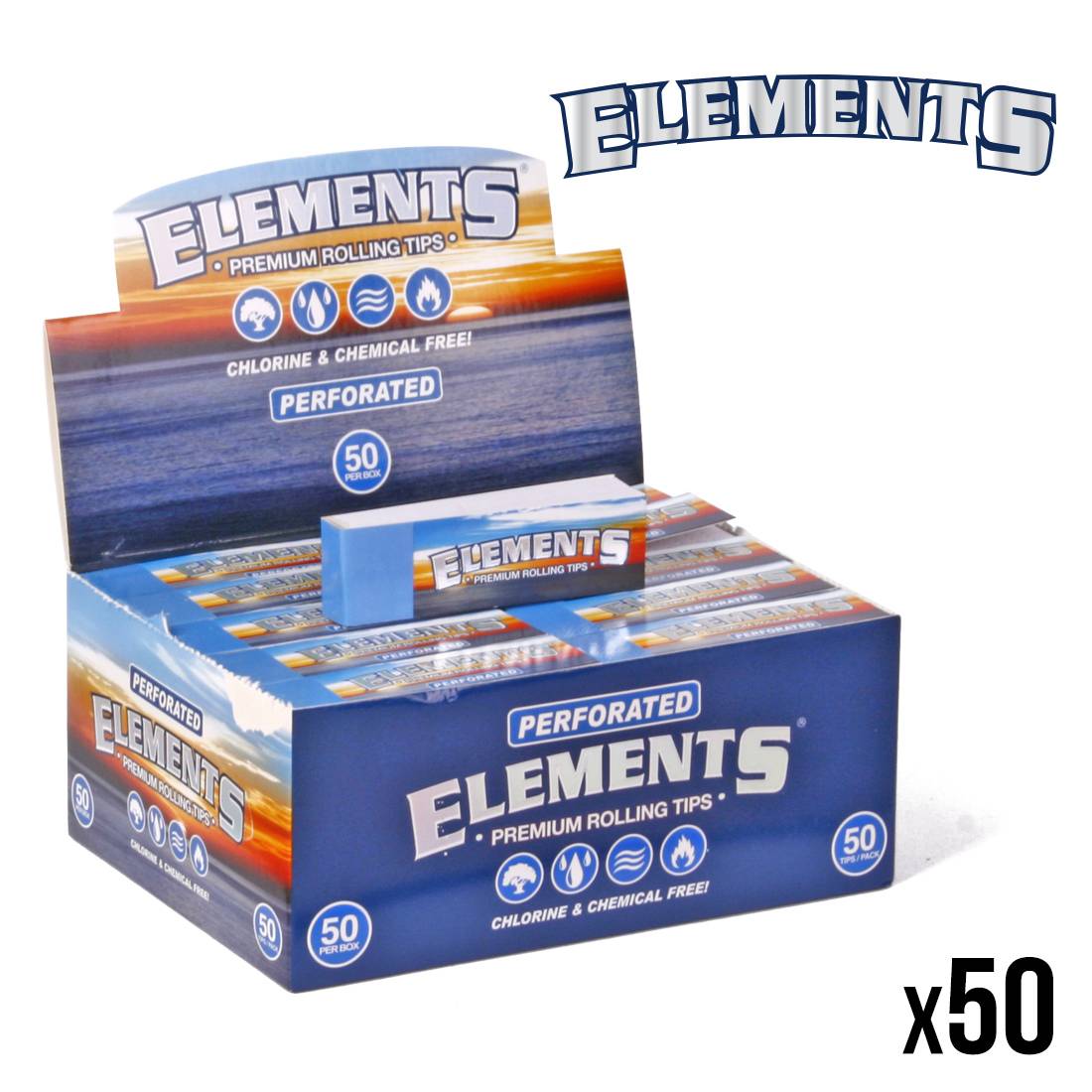 FILTRES CARTONS ELEMENTS X50 PERFORE