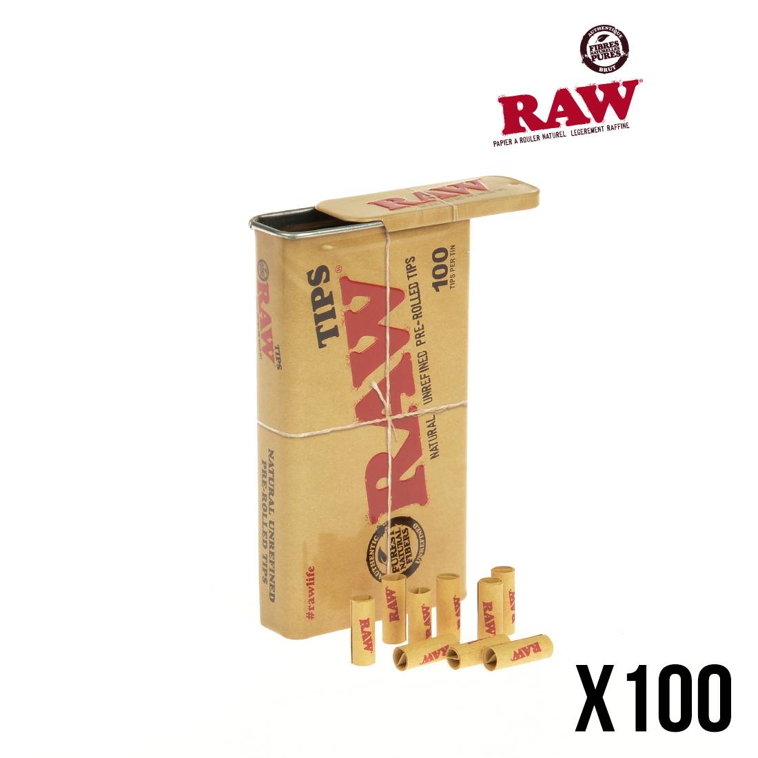 FILTRES RAW PRE-ROULES PAR 100