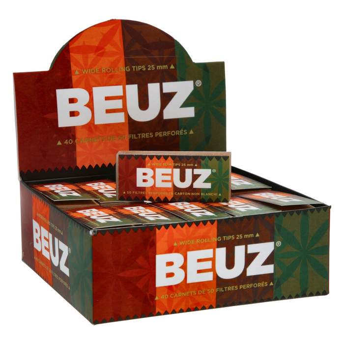 FILTRES CARTON BEUZ PERFORES BROWN WIDE FILTRES CARTON BEUZ PERFORES BROWN WIDE