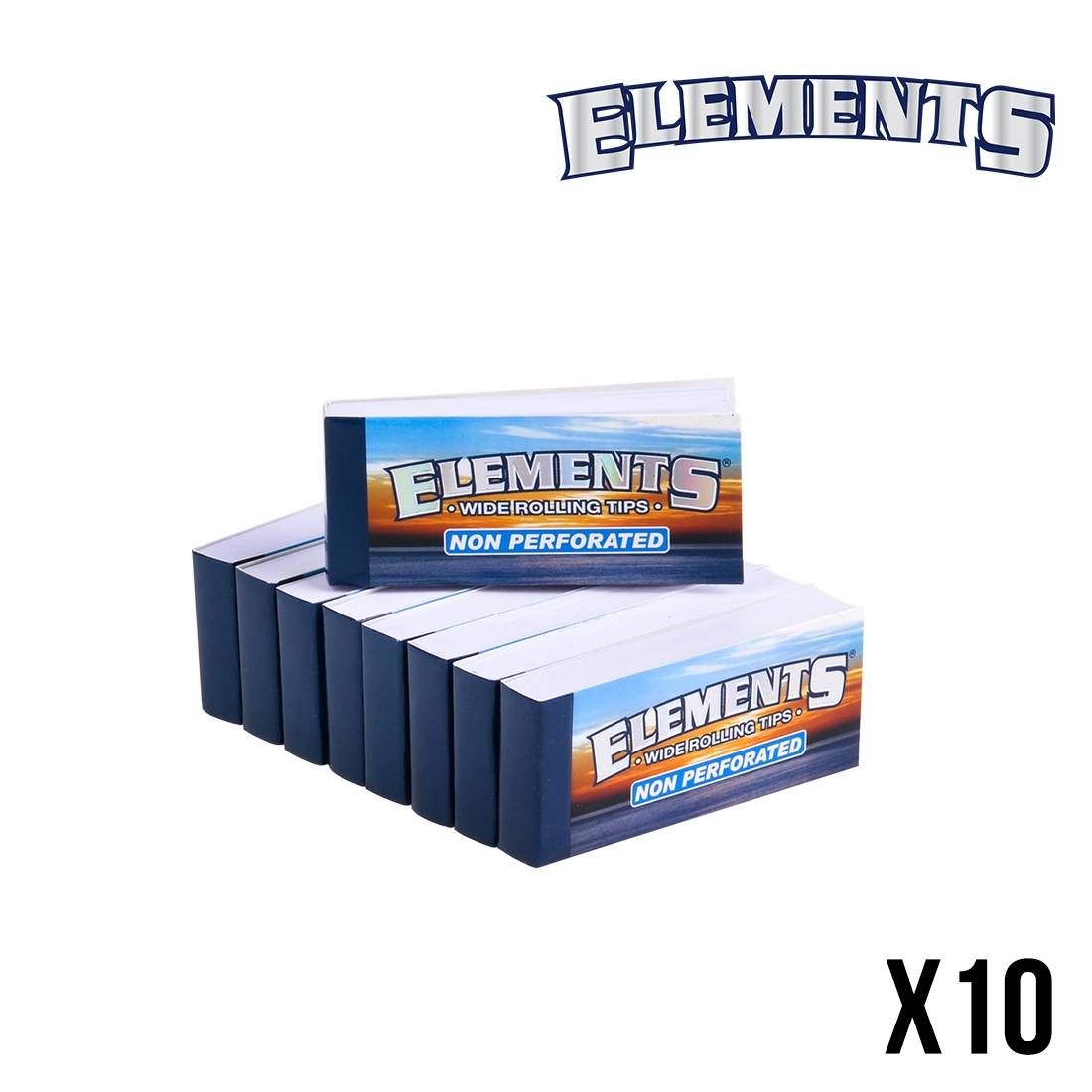 FILTRES CARTON ELEMENTS LARGE NON PERFORES X10