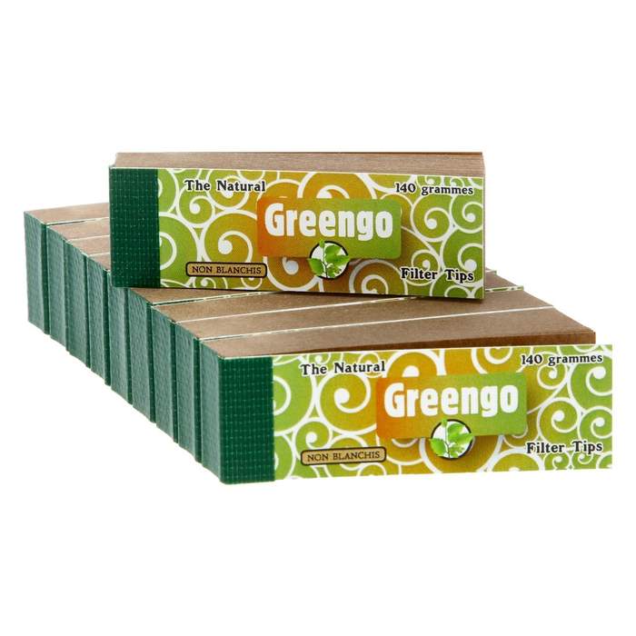 FILTRES CARTON GREENGO NON BLANCHIS X10 FILTRES CARTON GREENGO NON BLANCHIS X10