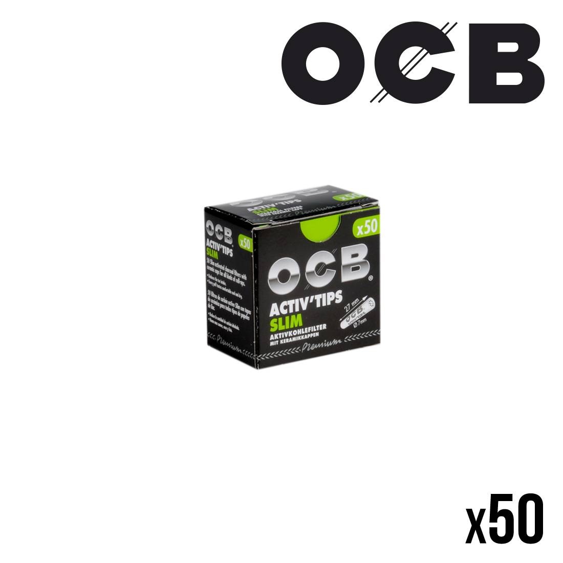FILTRES CHARBON ACTIF OCB