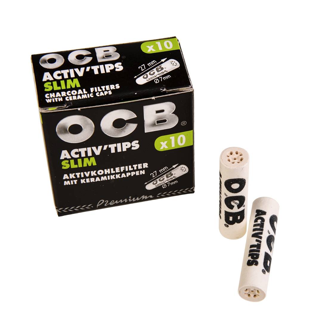 FILTRES CHARBON ACTIF OCB PAR 10 X20