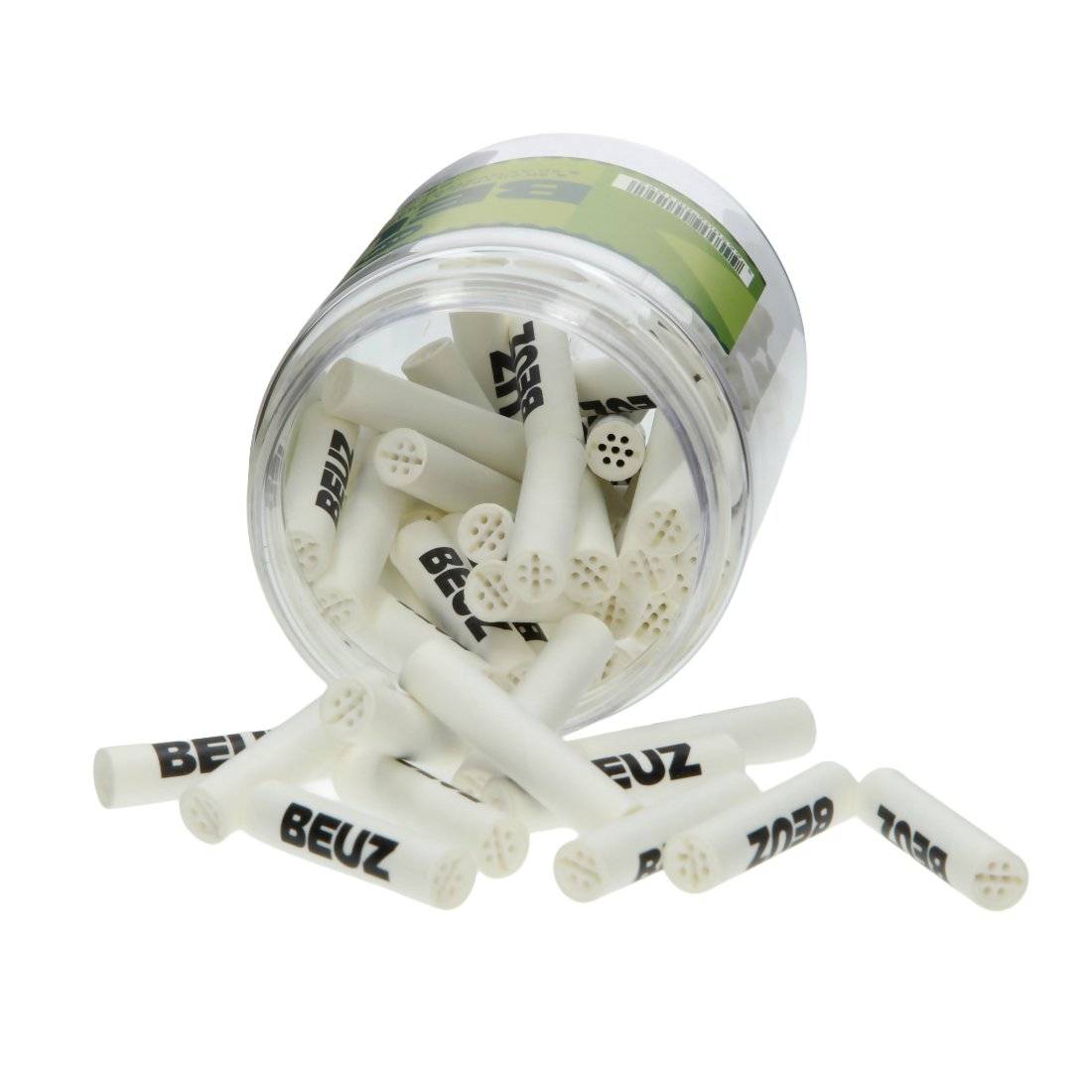 Filtres charbon actif slim 6mm Beuz par 50