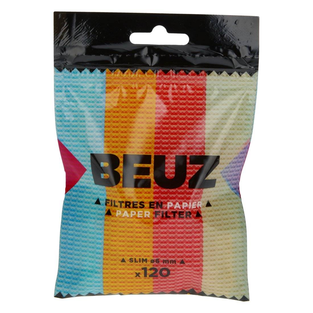 Filtres en papier Beuz Slim 6mm par 120