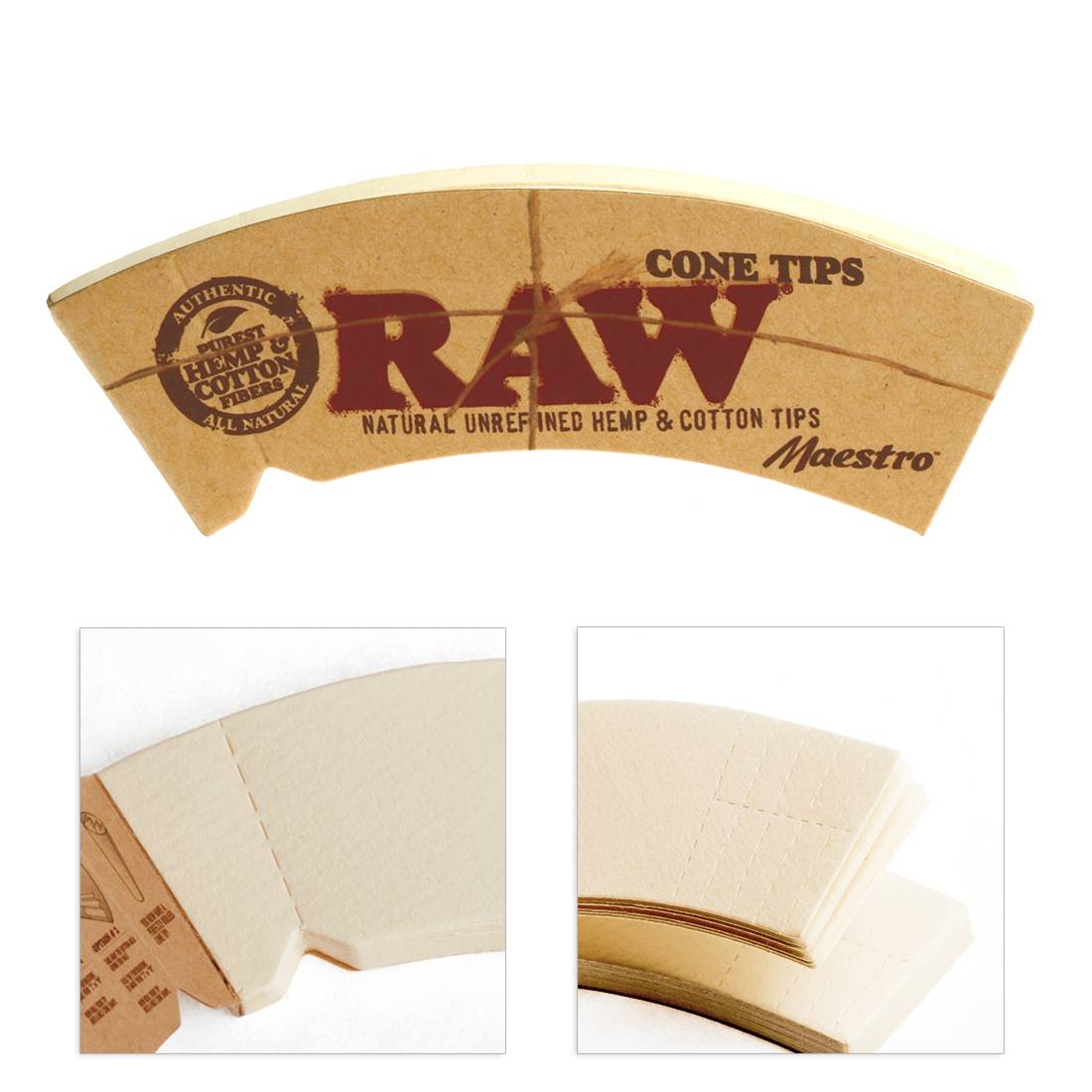 FILTRES RAW CONE TIPS MAESTRO X24
