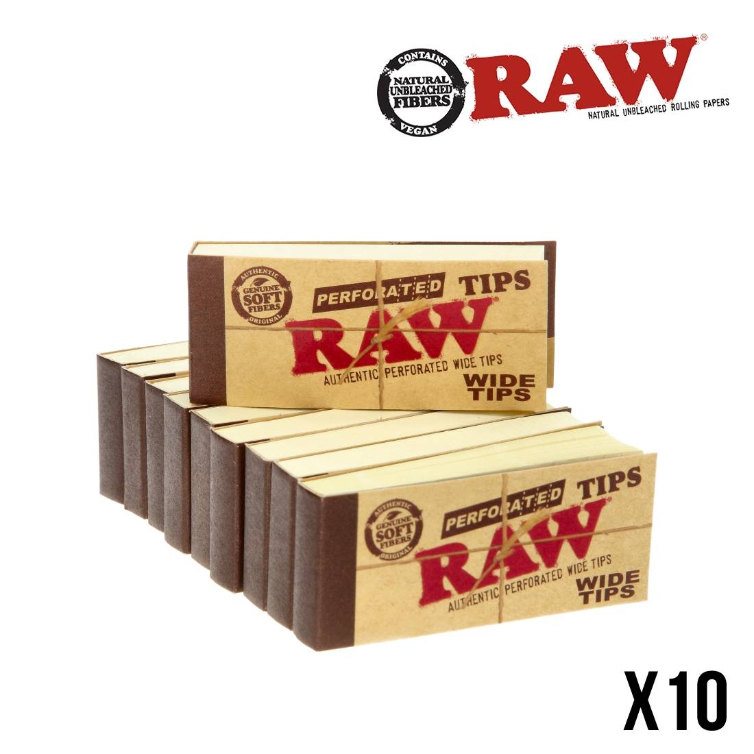 FILTRES RAW WIDE X10