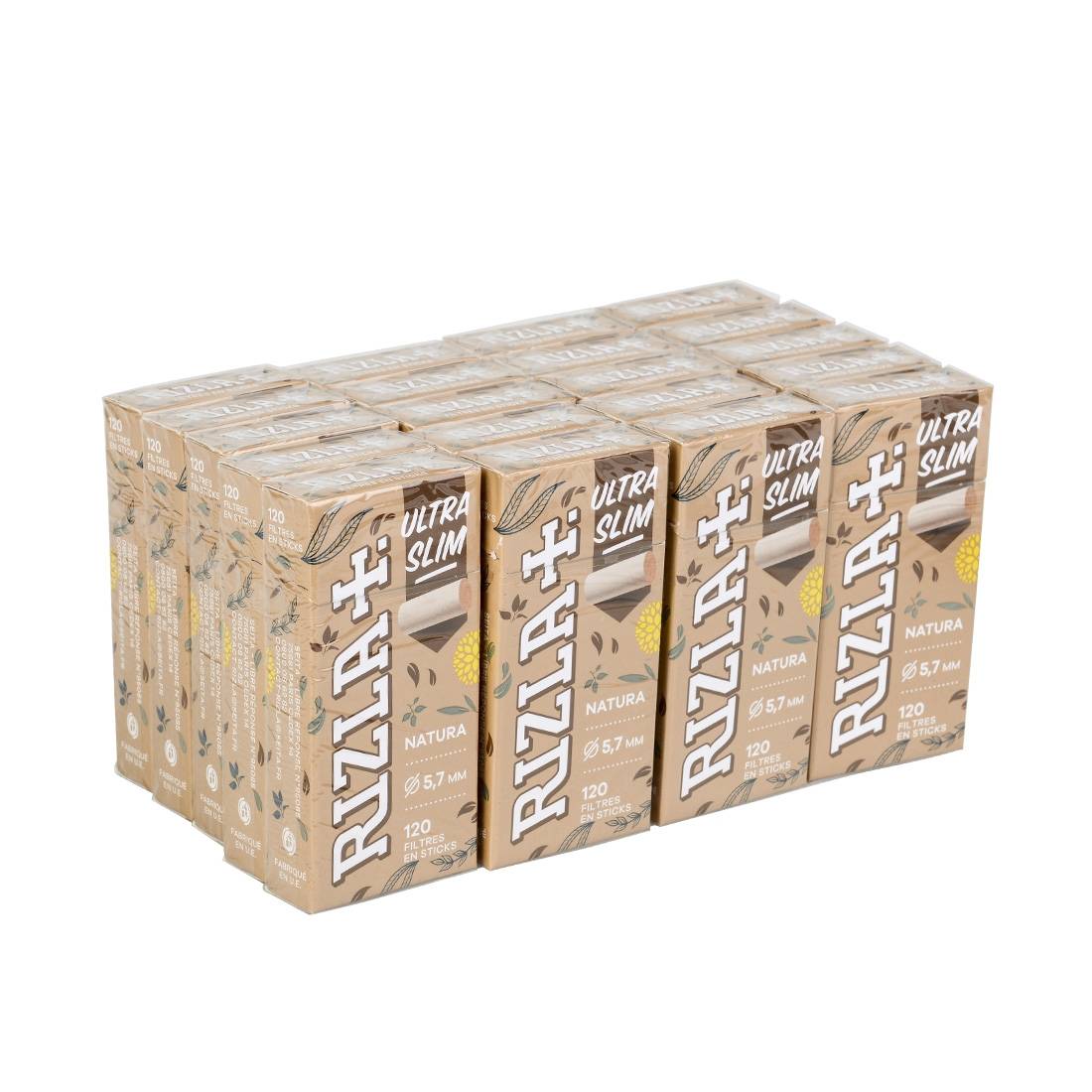 FILTRES RIZLA NATURA ULTRA SLIM 5.7MM X20