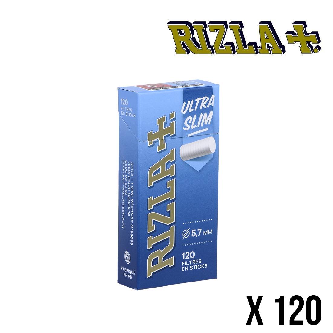 FILTRES RIZLA ULTRA SLIM EN STICK 5.7MM