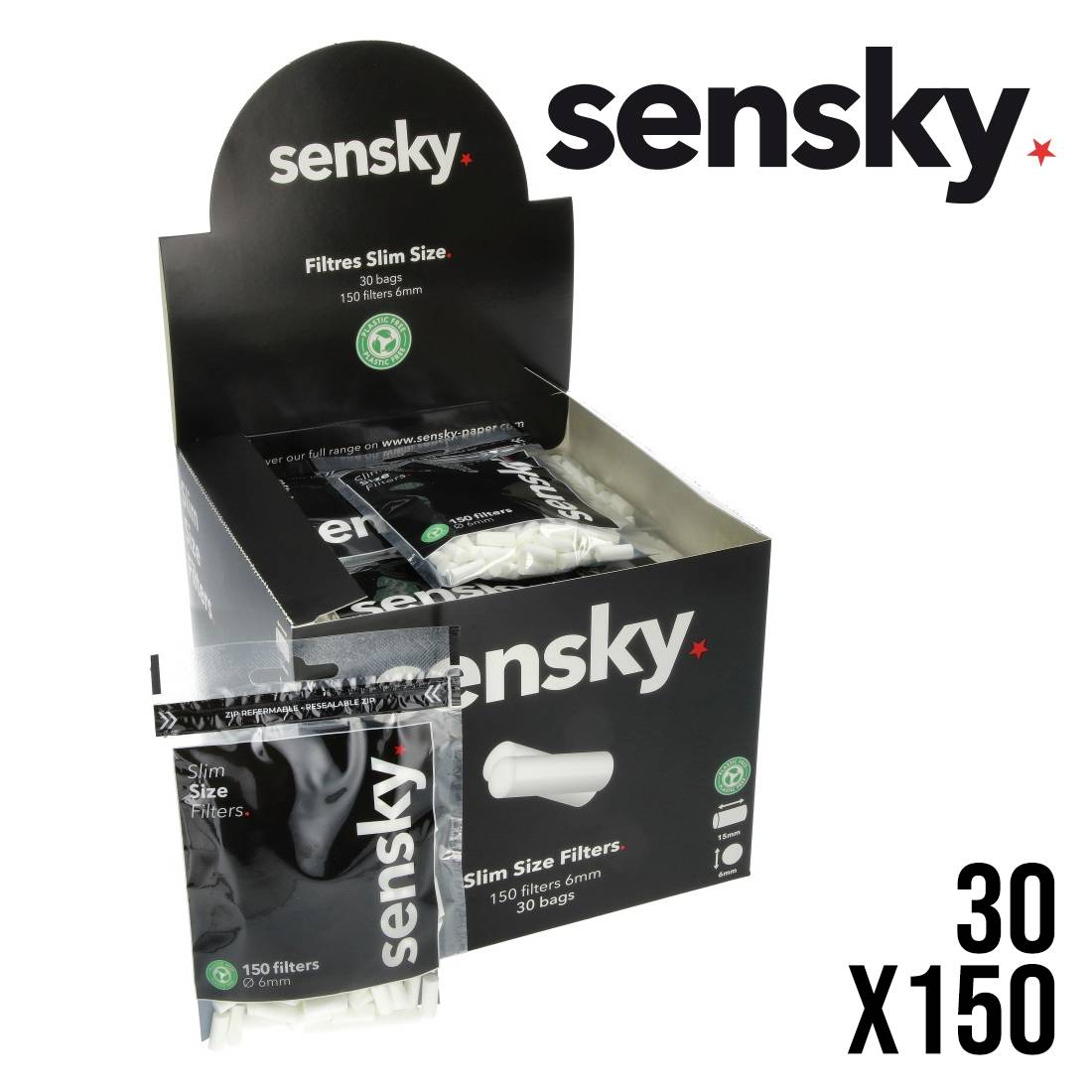 FILTRES SENSKY 6MM X30