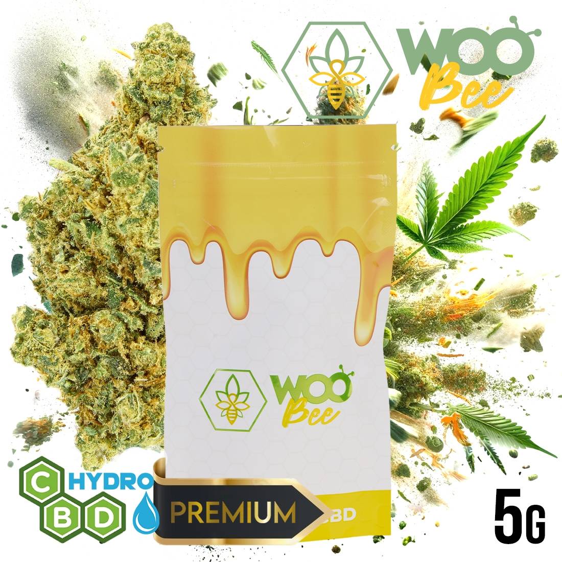 FLEUR DE CBD WOOBEE BLUEBERRY MUFFIN HYDRO INDOOR 5G