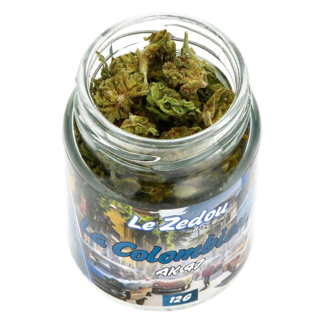 Fleurs de CBD Le Zedou La Colombienne AK-47 12g