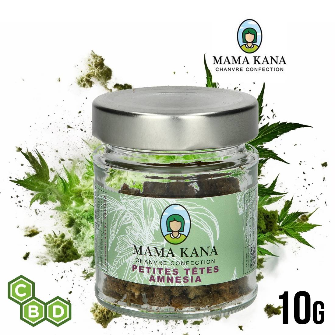 FLEURS DE CBD MAMA KANA AMNESIA PETITES TETES 10G