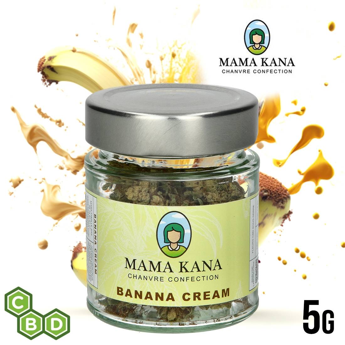 FLEURS DE CBD MAMA KANA BANANA CREAM 5G