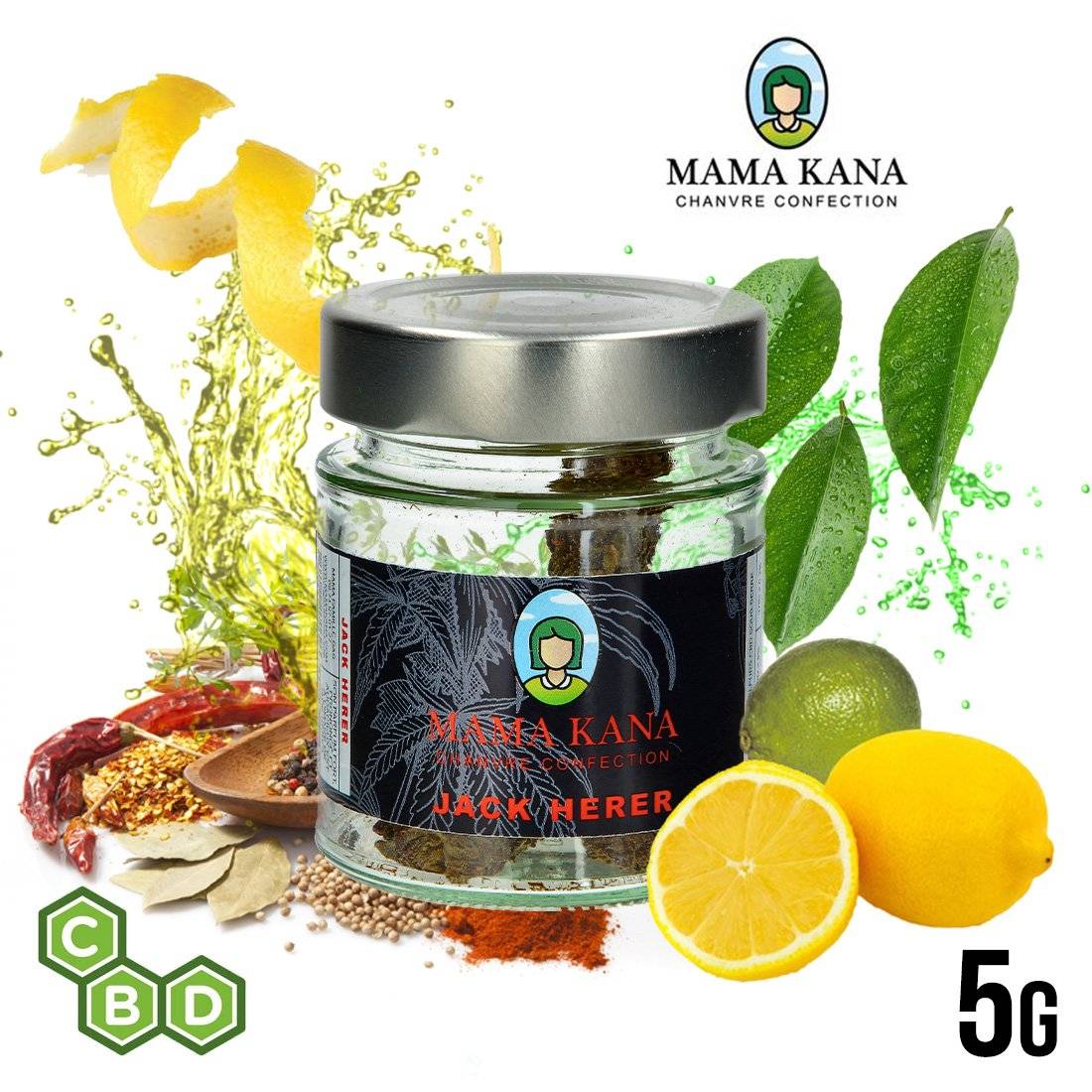 FLEURS DE CBD MAMA KANA JACK HERER 5G