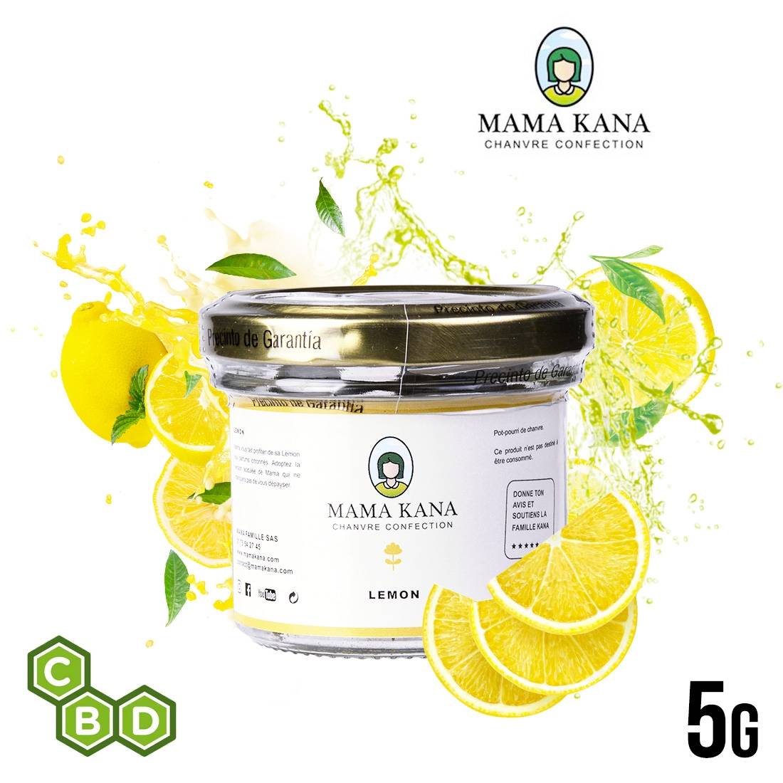 FLEURS DE CBD MAMA KANA LEMON 5G