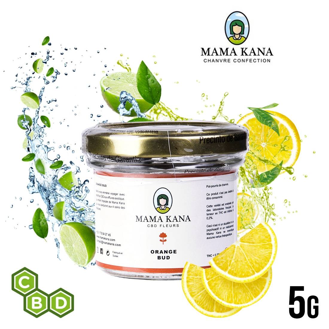 FLEURS DE CBD MAMA KANA ORANGE BUD 5G