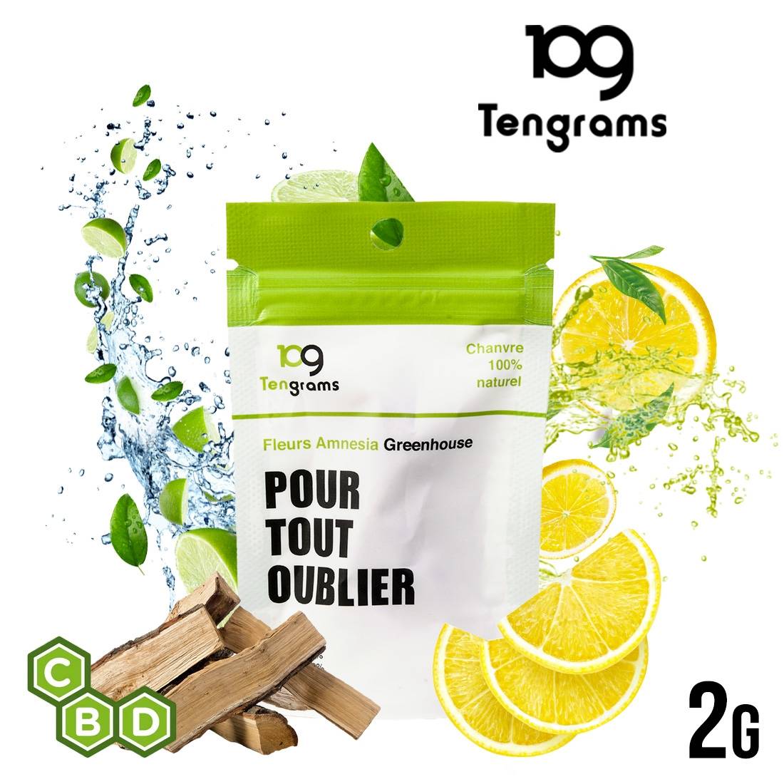 FLEURS DE CBD TENGRAMS AMNESIA 2G