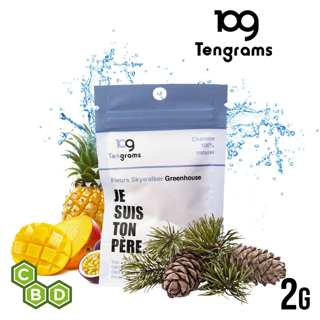 FLEURS DE CBD TENGRAMS SKYWALKER 2G