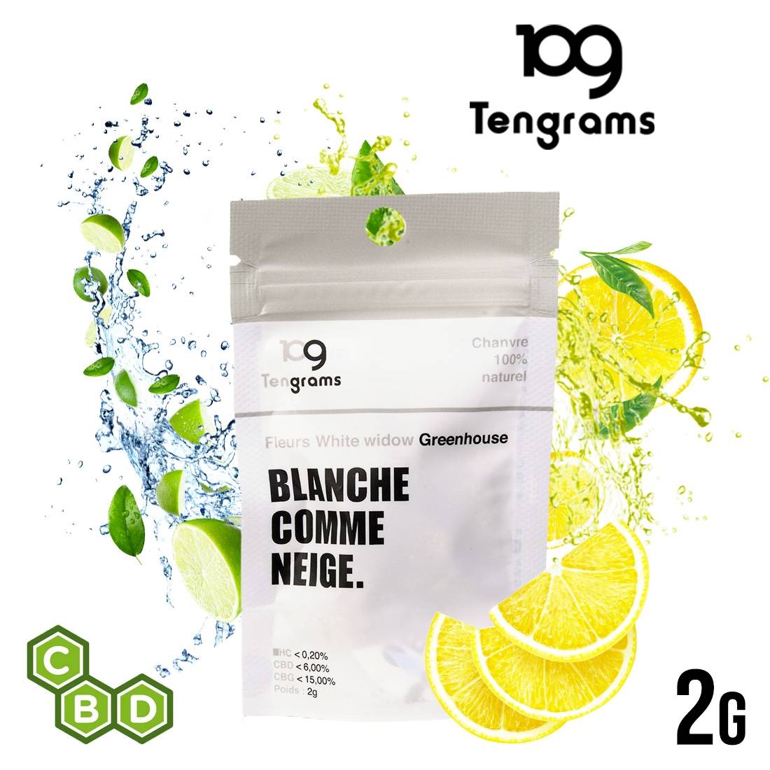 FLEURS DE CBG CBD TENGRAMS WHITE WIDOW 2G