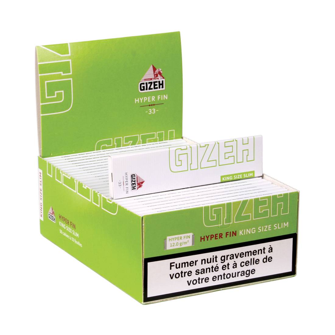 GIZEH HYPER FIN SLIM X50