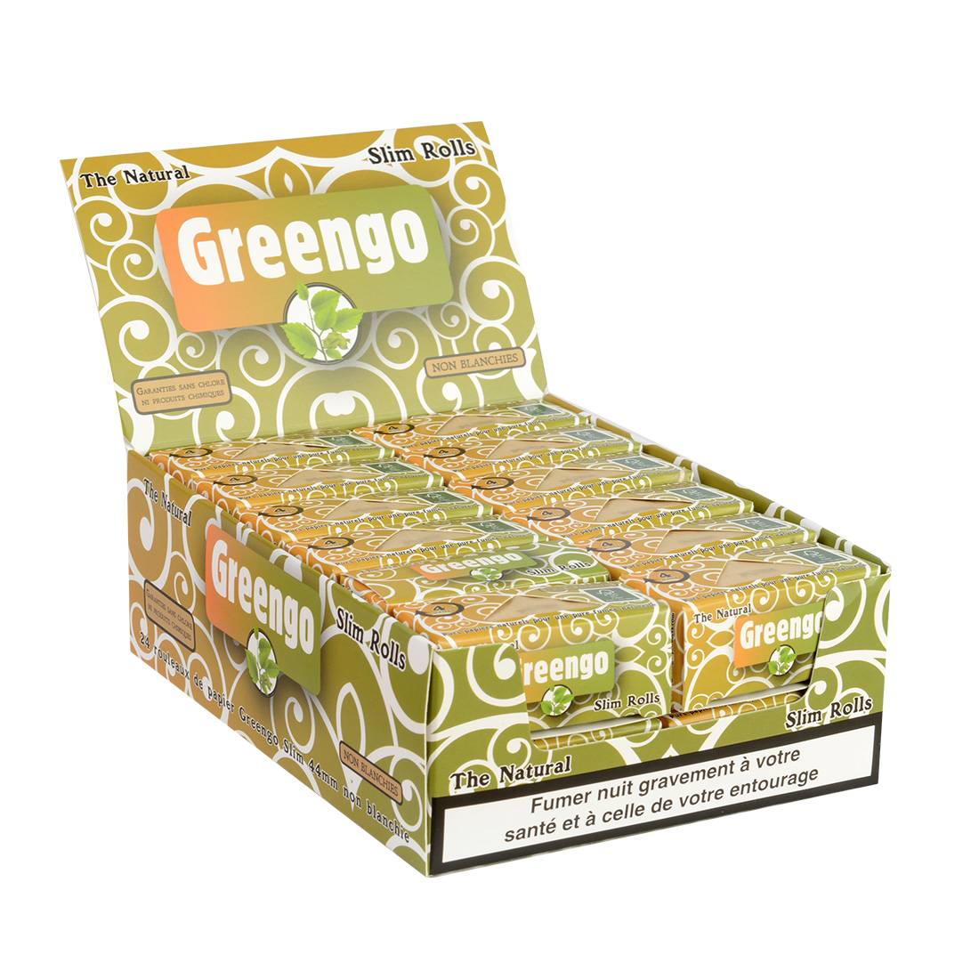 rouleaux naturels par 24