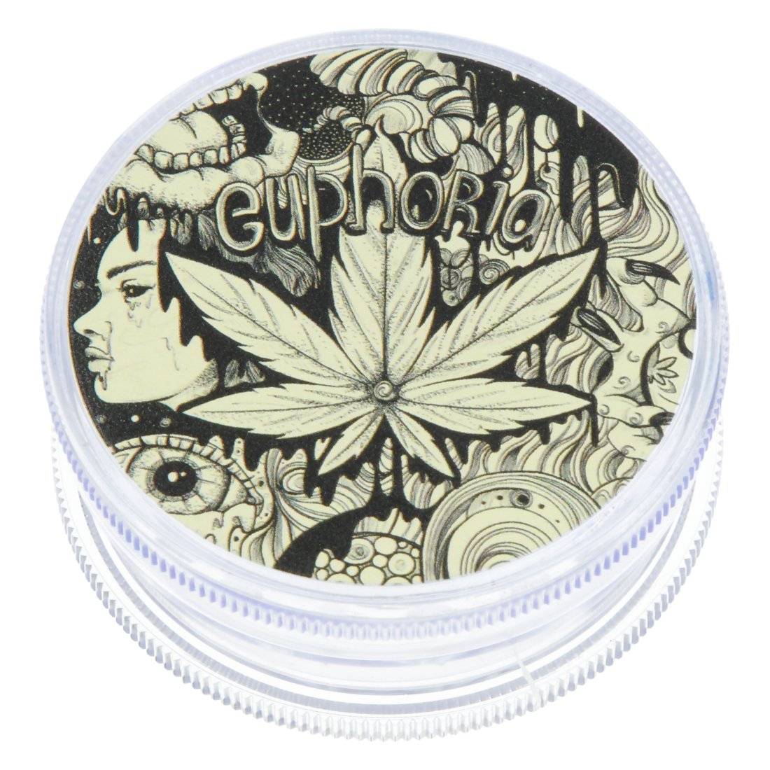 GRINDER ACRY LEAF EUPHORIA 3 PARTIES 60MM