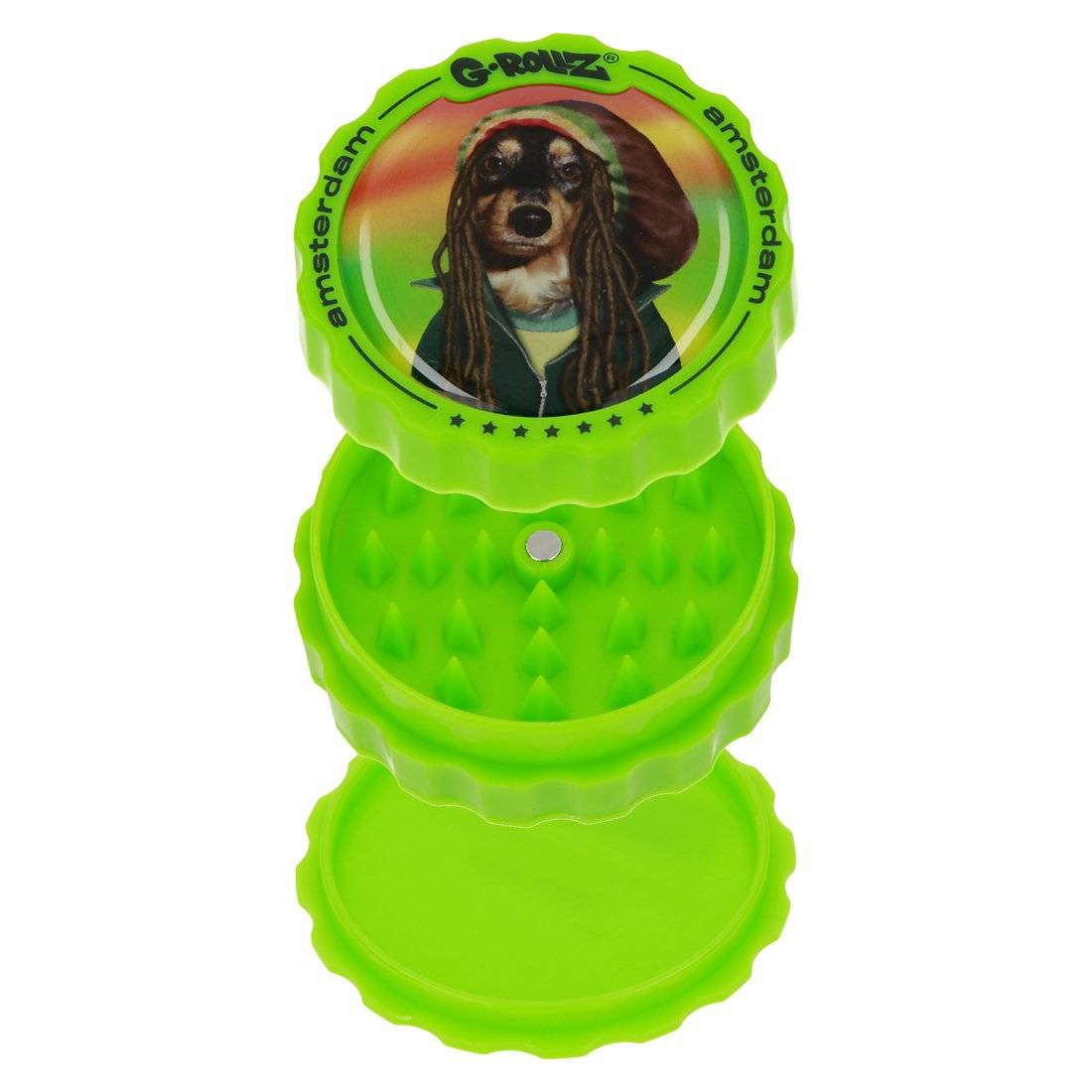 GRINDER ACRY G-ROLLZ PETS ROCK REGGAE 53MM