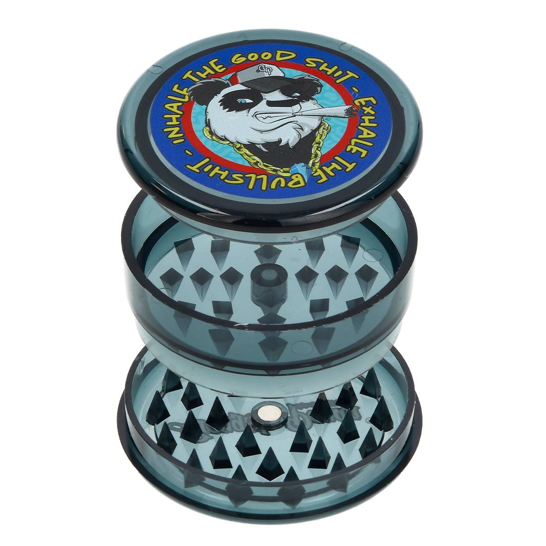 Grinder Acry Gangsta Panda Black 60mm